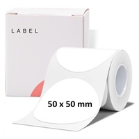 Niimbot štítky R 50x50mm 150ks Round pro B21, B21S, B3S, B1