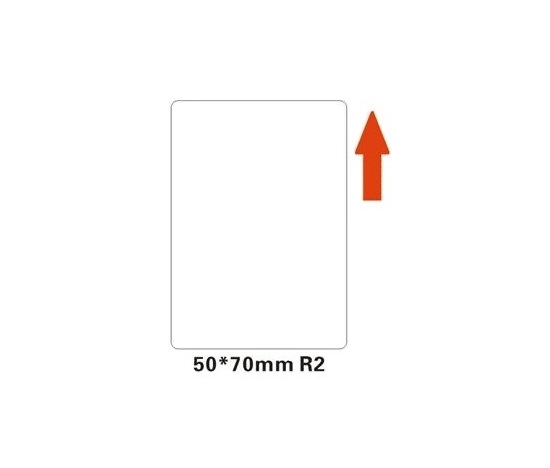 Niimbot štítky R 50x70mm 110ks White pro B21, B21S, B3S, B1