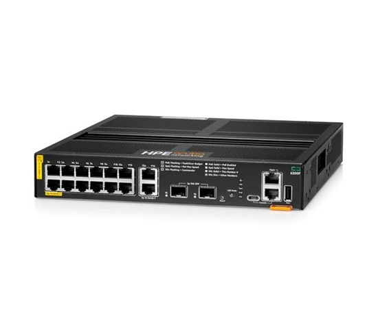 HPE Aruba Networking CX 6200F 12G Class4 PoE 2G/2SFP+ 139W Switch