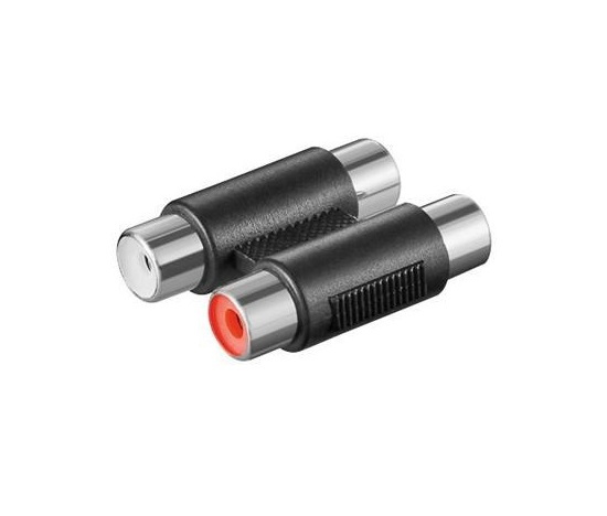 Redukce 2x cinch / RCA Female/Female