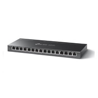 TP-Link switch TL-SG116P (16xGbE, 16xPoE+, 120W, fanless)