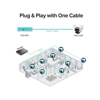 TP-Link VIGI C430(2.8mm), 3MP, Turret, PoE, IR 30m