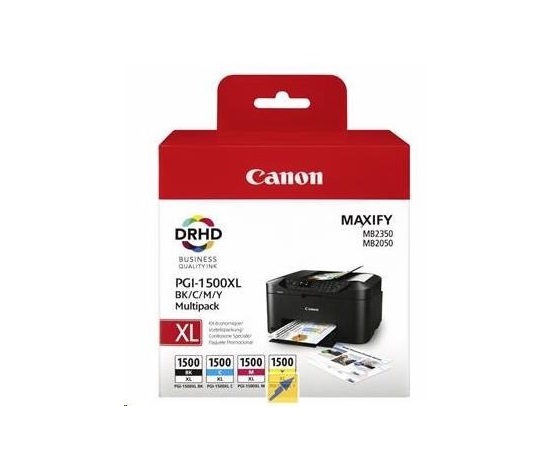 Canon BJ CARTRIDGE PGI-1500XL BK/C/M/Y MULTI
