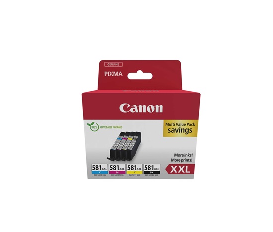 Canon CARTRIDGE CLI-581XXL C/M/Y/BK MULTI SEC
