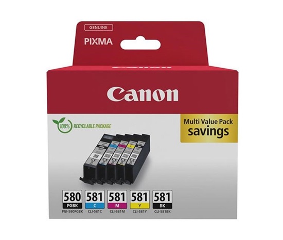 Canon CARTRIDGE PGI-580/CLI-581 BK/CMYK MULTI SEC