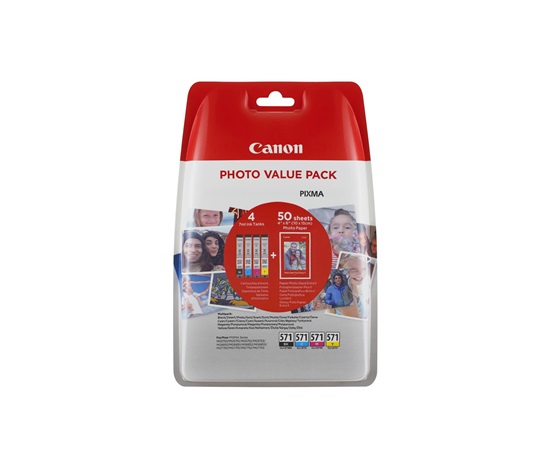 CANON CARTRIDGE CLI-571 C/M/Y/BK MULTI SEC