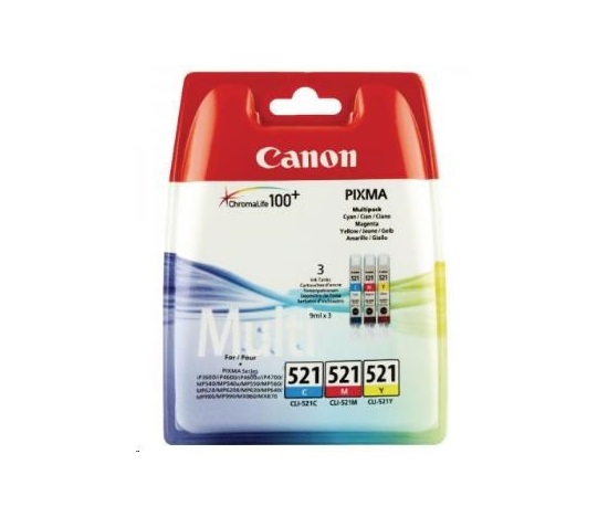 Canon CARTRIDGE CLI-521 C/M/Y Pack
