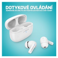 LAMAX Clips1 Play - špuntová sluchátka - bílé