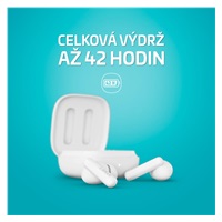 LAMAX Clips1 Plus - špuntová sluchátka - bílé