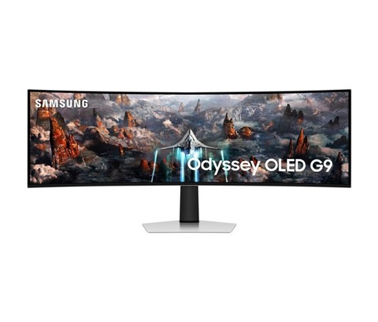 SAMSUNG MT LED LCD 49" Odyssey OLED G9(G93SC) LS49CG934SUXEN -prohnutý,OLED,Double QHD, 5120x1440, 0,03ms, 240Hz