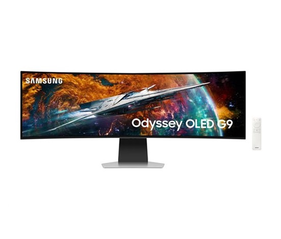 SAMSUNG MT LED LCD 49" Odyssey OLED G9(G95SC)Smart LS49CG950SUXDU-prohnutý,OLED,5120x1440 Double QHD,0,03ms,240Hz,HDM,DP