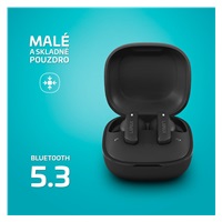 LAMAX Clips1 ANC - špuntová sluchátka - černé