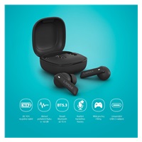 LAMAX Clips1 ANC - špuntová sluchátka - černé