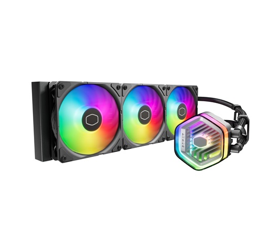 Cooler Master vodní chladič MasterLiquid 360 Atmos ARGB, 3x120mm, černá