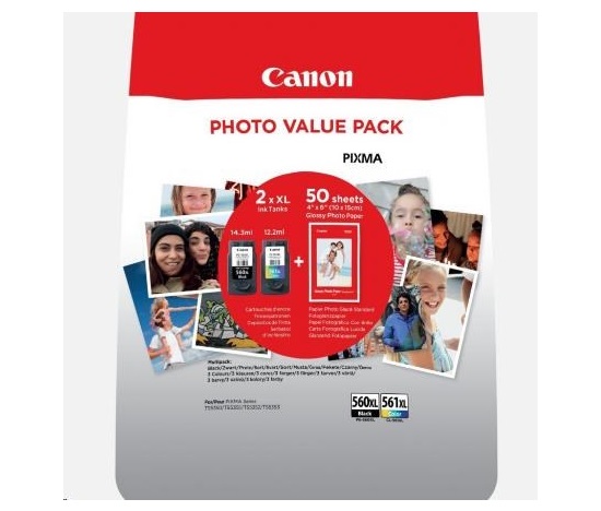 Canon CARTRIDGE CRG PG-560XL/CL-561XL PHOTO VALUE