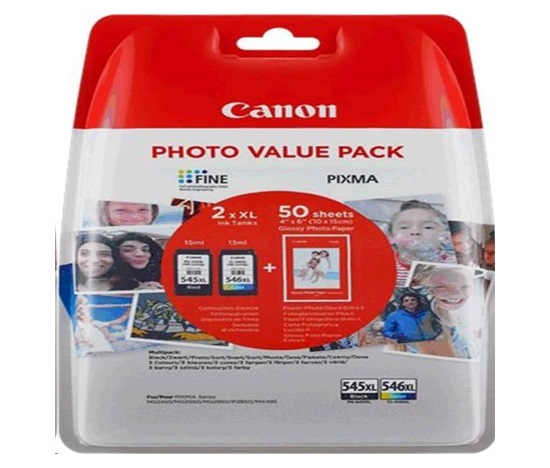 Canon CARTRIDGE PG-545XL/CL-546XL PHOTO VALUE