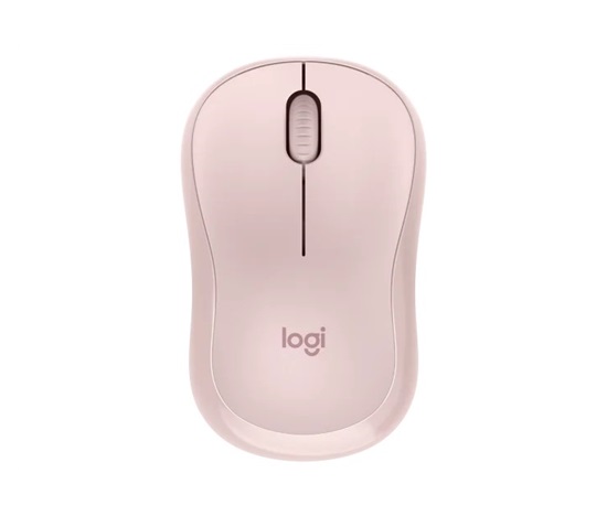 Logitech myš M240 Tichá bezdrátová myš, růžová, EMEA