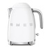 Smeg KLF03WHEU, rychlovarná konvice, 1,7 l, (7 šálků), 2400 W, styl 50. let, bílá