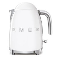 Smeg KLF03WHEU, rychlovarná konvice, 1,7 l, (7 šálků), 2400 W, styl 50. let, bílá