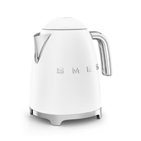 Smeg KLF03WHMEU, rychlovarná konvice, 1,7 l, (7 šálků), 2400 W, styl 50. let, matná bílá