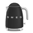 Smeg KLF03BLMEU, rychlovarná konvice, 1,7 l, (7 šálků), 2400 W, styl 50. let, matná černá