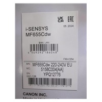 BAZAR - Canon  i-SENSYS MF655Cdw - barevná, MF (tisk, kopírka, sken), duplex, ADF, USB, LAN, Wi-Fi - Poškozený obal