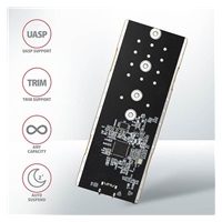 BAZAR - AXAGON EEM2-GTR, USB-C 3.2 Gen 2 - M.2 NVMe SSD kovový THIN RIB box - Po opravě (Náhradní krabice)