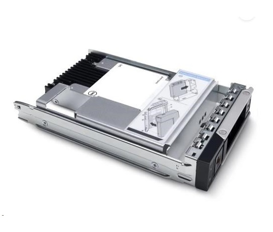 DELL 1.6TB SSD up to SAS 24Gbps ISE MU 512e 2.5in with 3.5in HYB CARR 3WPD CK