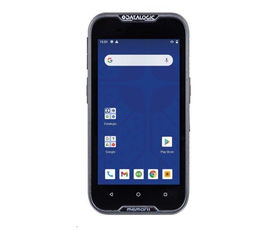 Datalogic Memor 11, 2GHz Octa-Core, 2D, USB-C, BT, Wi-Fi, 4G, GPS, kit (USB), GMS, black, Android