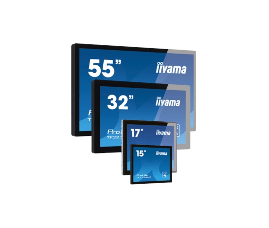 iiyama ProLite open-frame LCDs, 39.6 cm (15,6''), Projected Capacitive, 10 TP, Full HD, kit (USB), black