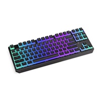 ENDORFY Klávesnice Thock TKL Wireless Red Pudding, Mechanická, Bezdrátová, ARGB, černá