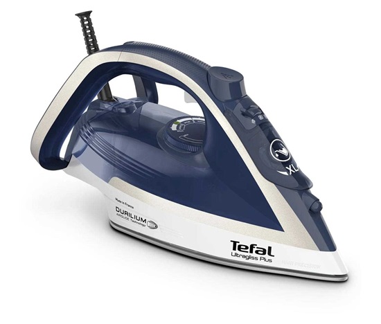 Tefal FV6812E0 Ultragliss Plus napařovací žehlička, 2800 W, anti-drip, rychlé nahřátí, modrá