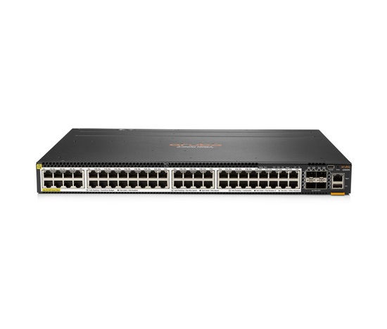 Aruba 6300M 48-port HPE Smart Rate 1/2.5/5GbE Class 6 PoE and 4-port SFP56 Switch JL659A RENEW