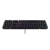 ENDORFY Klávesnice Thock CZ Red, Mechanická, USB, ARGB, černá