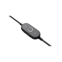 Logitech sada Wired Personal Video Collaboration Kit, Kamera + Sluchátka, šedá