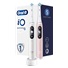Oral-B iO Series 6 Duo White & Pink Sand set elektrických zubních kartáčků, 5 režimů, AI, časovač