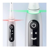 Oral-B iO Series 6 Grey Opal elektrický zubní kartáček, magnetický, 5 režimů, tlakový senzor, AI, pouzdro