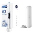 Oral-B iO Series 6 elektrický zubní kartáček, 5 režimů, časovač, tlakový senzor, mobilní aplikace, bílá