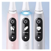 Oral-B iO Series 6 elektrický zubní kartáček, 5 režimů, časovač, tlakový senzor, mobilní aplikace, bílá