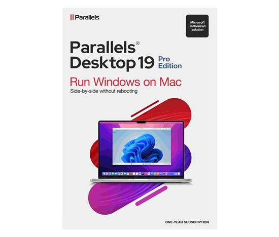 Parallels Desktop Pro Subscription 1 Year, EN/FR/DE/IT/ES/PL/CZ/PT
