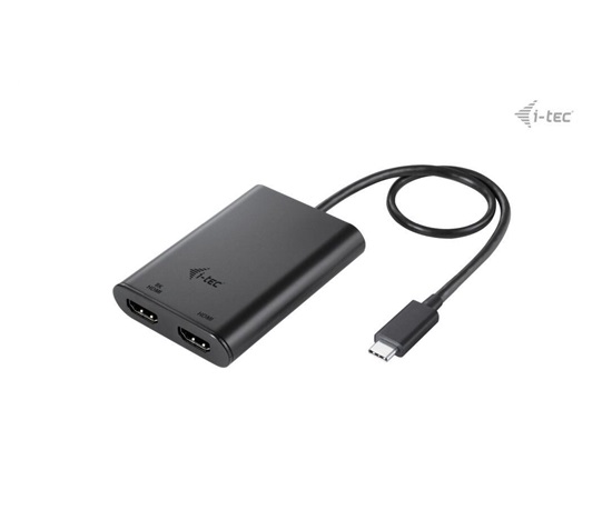 i-tec USB-C Dual 4K/60Hz (single 8K/30Hz) HDMI Video Adapter