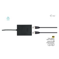 i-tec USB-C Dual 4K/60Hz (single 8K/30Hz) HDMI Video Adapter