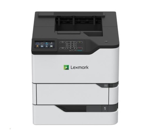 LEXMARK tiskárna MS826de SFP HV MONOCHROME LASER LAN, USB, duplex, dotykový LCD