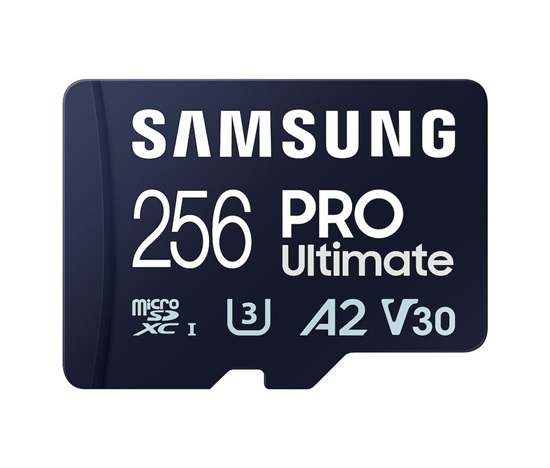 Samsung micro SDXC 256GB PRO Ultimate + SD adaptér