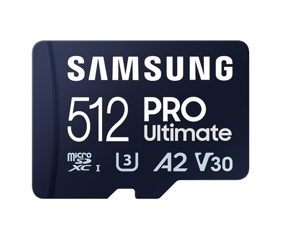 Samsung micro SDXC 512GB PRO Ultimate + SD adaptér