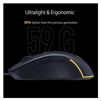 ASUS myš TUF GAMING M3 GEN II (P309), drátová, černá