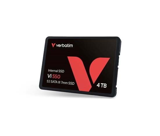 VERBATIM SSD Vi550 S3 4TB SATA III, 2.5” W 550/ R 500 MB/s
