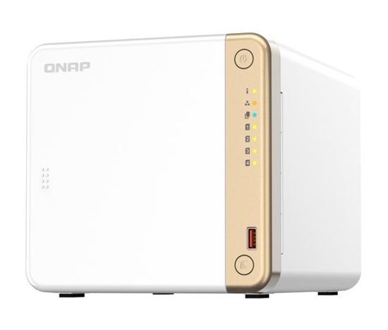 QNAP TS-462-4G (2C/CeleronN4505/2,9GHz/4GBRAM/4xSATA/2xM.2/1x2,5GbE/2xUSB2.0/2xUSB3.2/2xPCIe/1xHDMI)