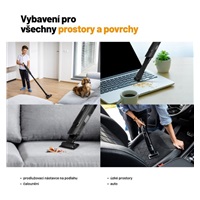 Lauben Hand Vacuum 2in1 120BC