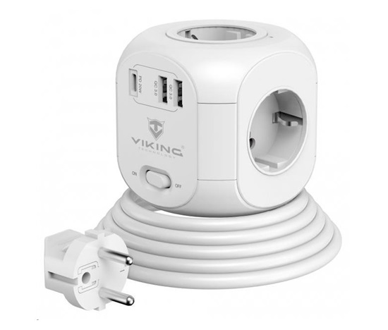 Viking síťový adaptér AC Cube PD